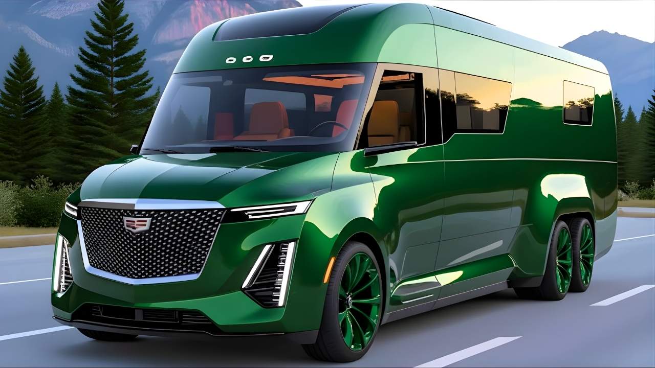 2026 Cadillac Motorhome Combines Futuristic AI Features, Elegant Exterior, And Smooth High Performance