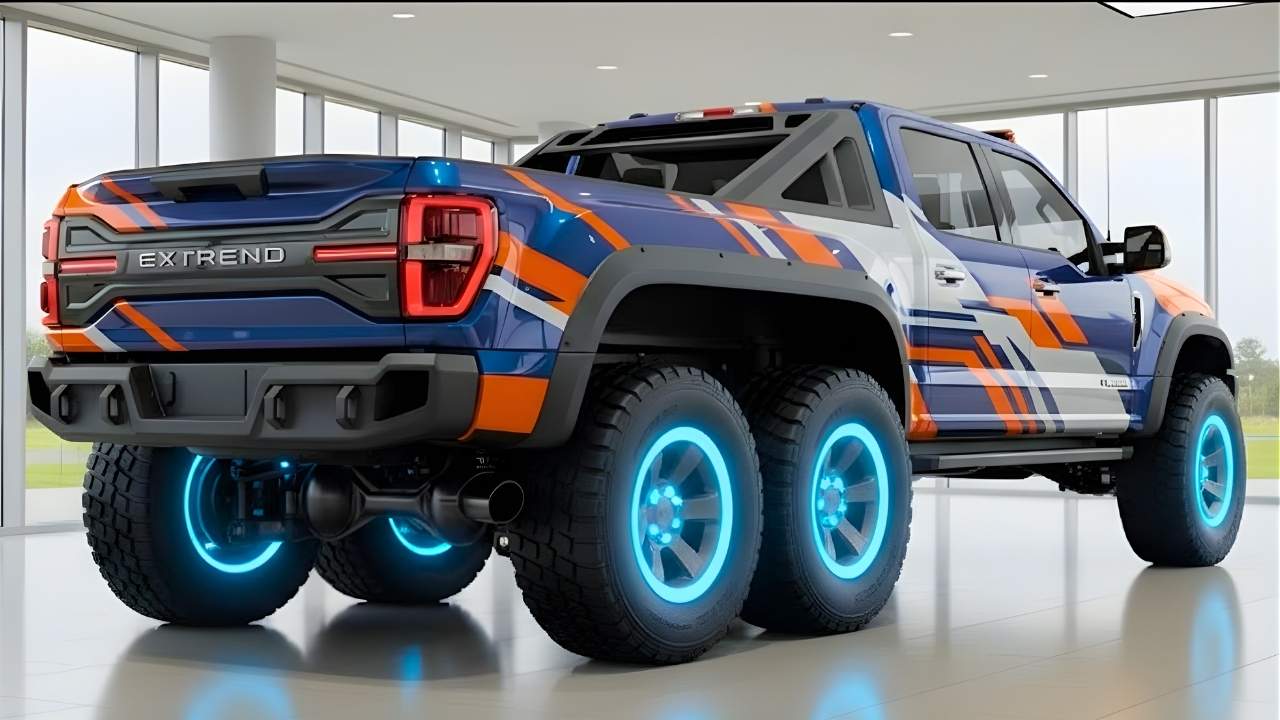 2026 Ford Extreme Double Decker 6×6 Concept Truck With Massive Power And Luxury Space