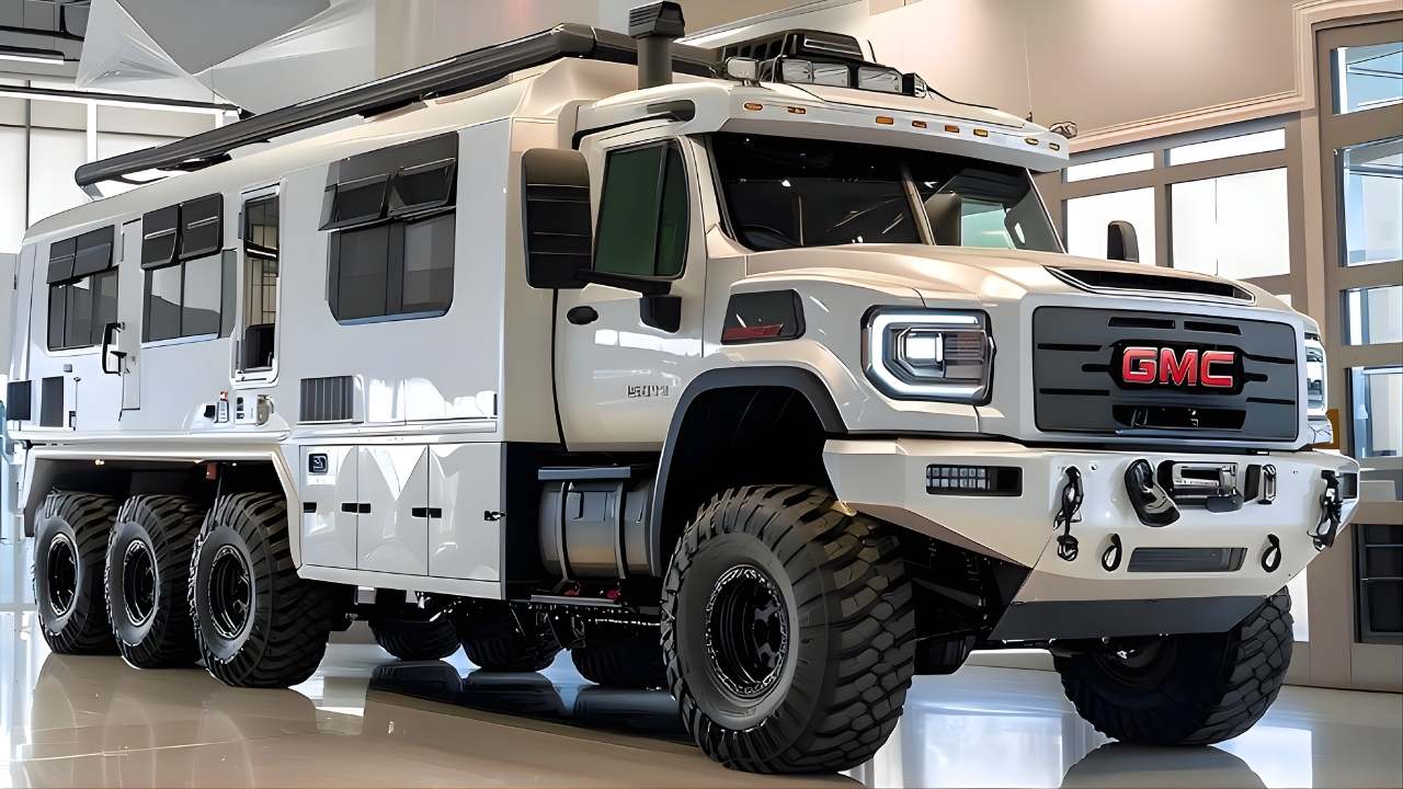 2026 GMC Double Decker Motorhome Unveiled as 40-Foot Two-Story Luxury Mansion on Wheels