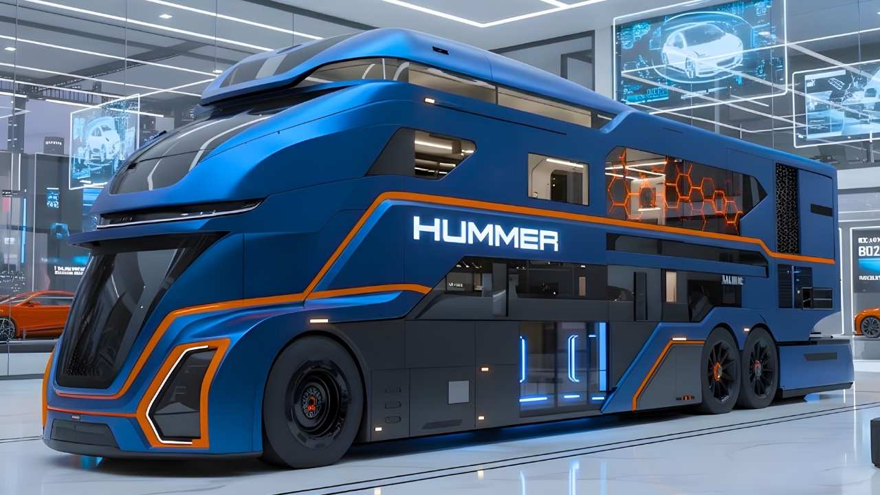 A Complete Look At The $1.5 Million Double Decker 2026 Hummer RV Interior And Power