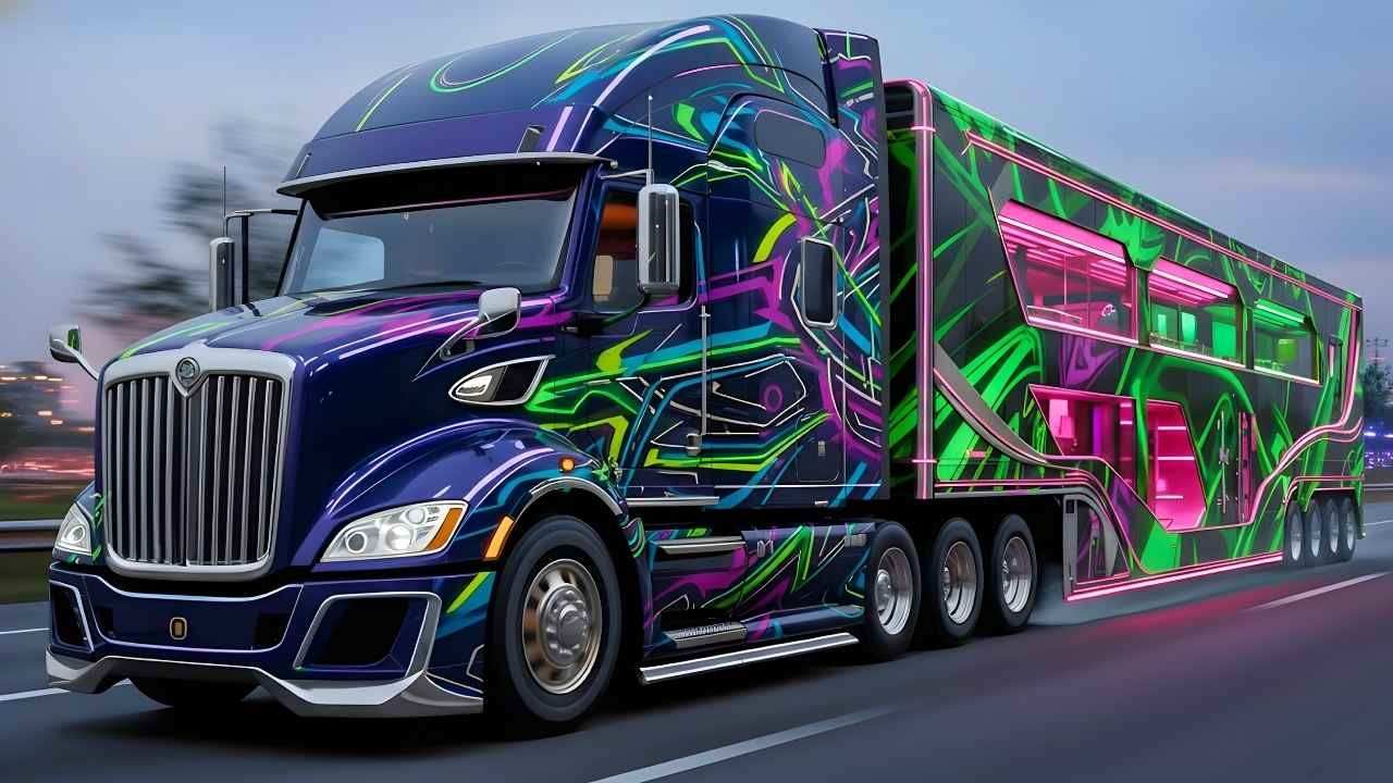 2026 Kenworth Motorhome Combines Heavy Duty Power With Luxury Living And Travel Comfort