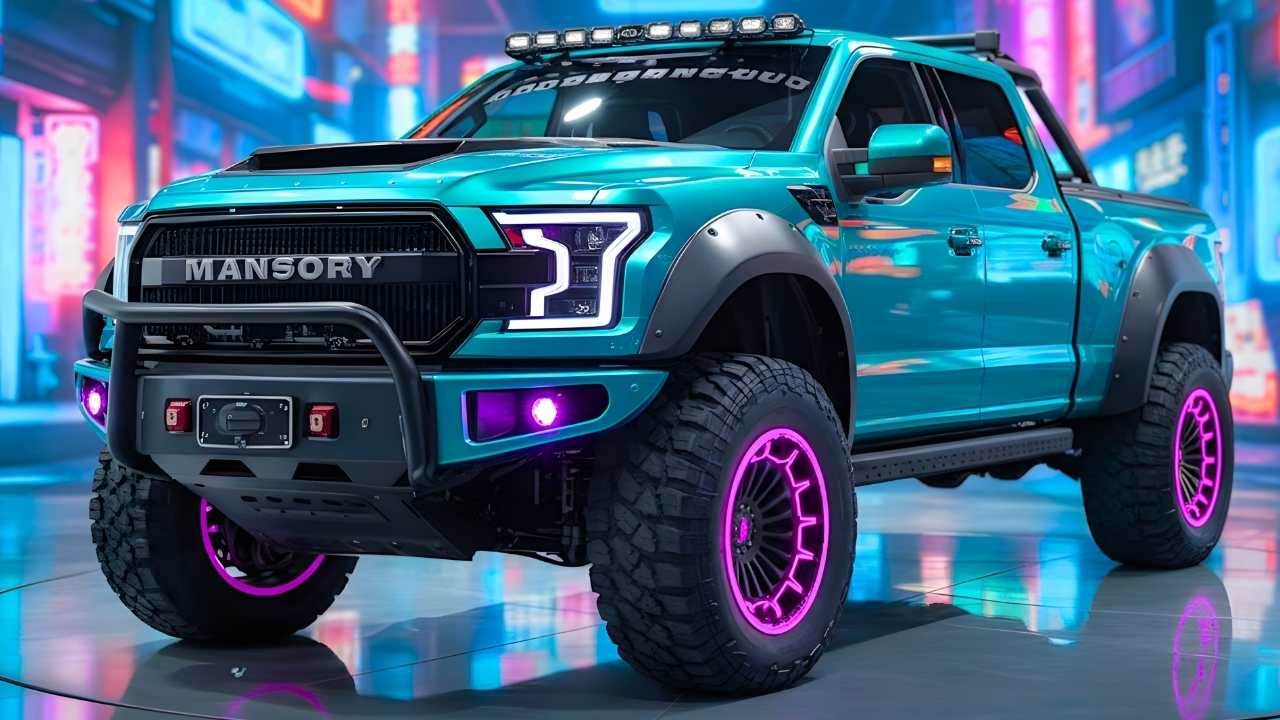 2026 Mansory Pickup Revealed As Ultimate Luxury Truck With Stunning Design And High Performance