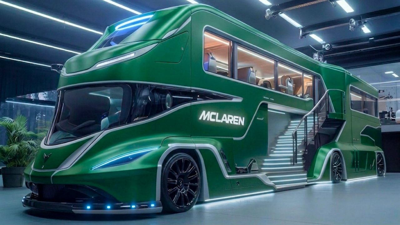 2026 McLaren Exclusive RV Reveals 800+ HP Performance And Ultra Luxury Living On Wheels