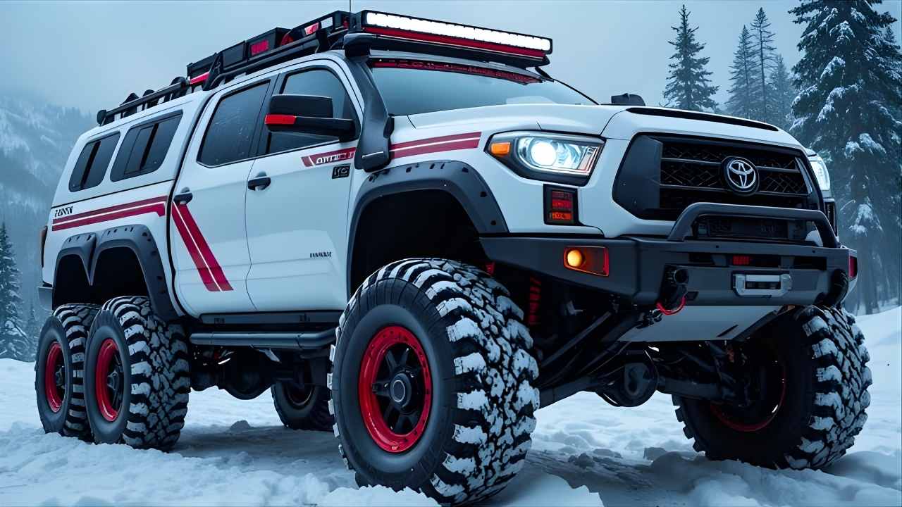 2026 Toyota Terramax 6x6 Powerful Luxury Adventure Truck Designed For Extreme Terrain Travel
