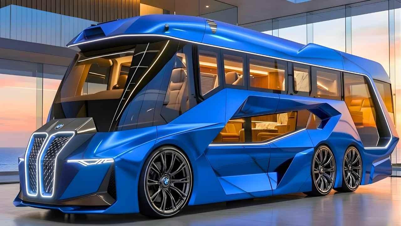 Inside BMW iX Motorhome 2026 Premium Design With Two Bedrooms And Smart Kitchen Features