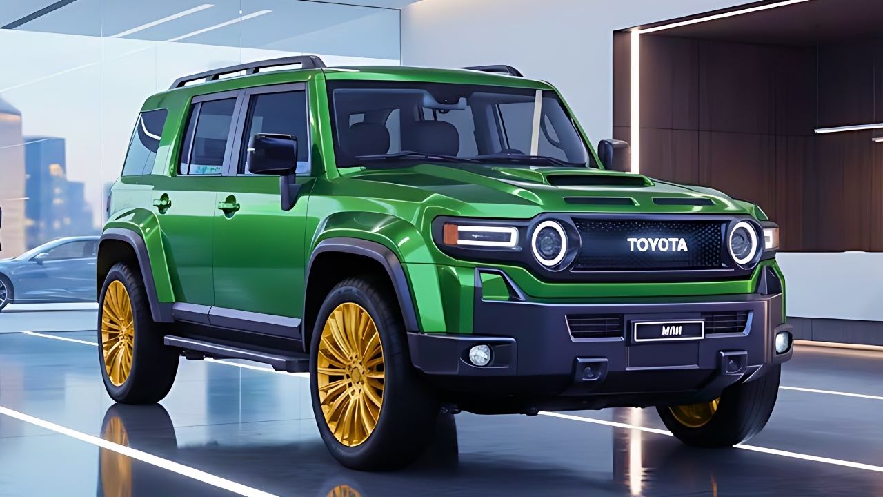 2026 Toyota Land Cruiser Mini Combines Classic Boxy Styling, 4WD Strength, and Urban Practicality