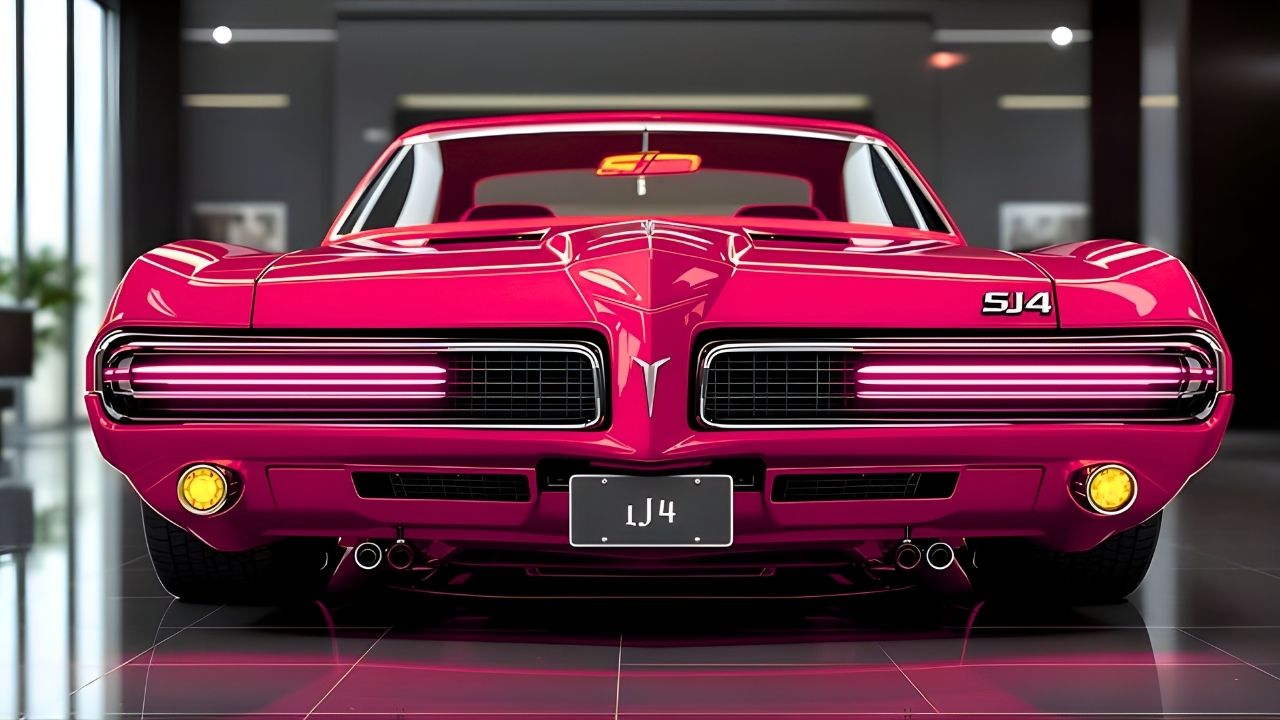 2026 Pontiac SJ 410 Muscle Car Combines Classic Heritage Design, 620 HP Power And Adaptive Suspension