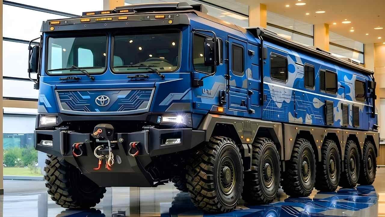 New 2026 Toyota SteelBone 12×12 Debuts With 600 HP Hybrid System And Rugged Expedition Capability